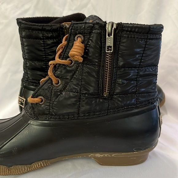 Sperry women’s navy boots size 9 - Picture 6 of 9